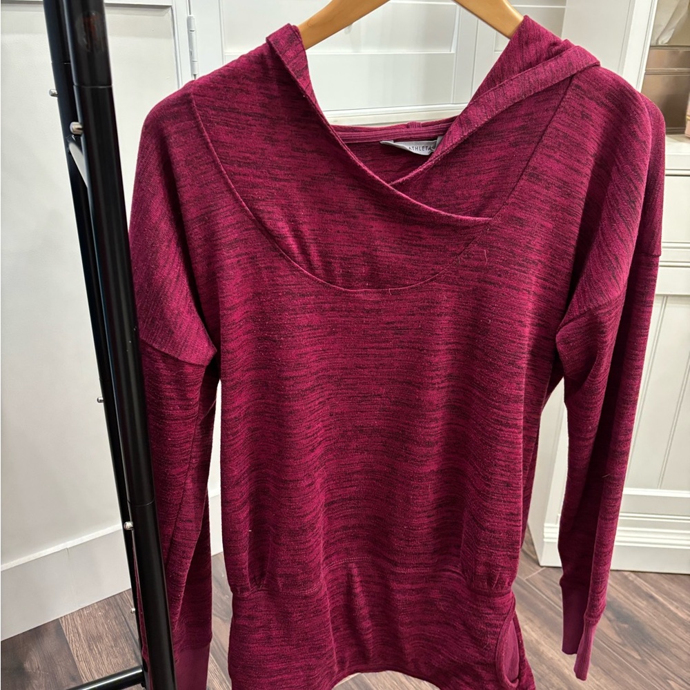 Athleta Knit Hoodie Pullover